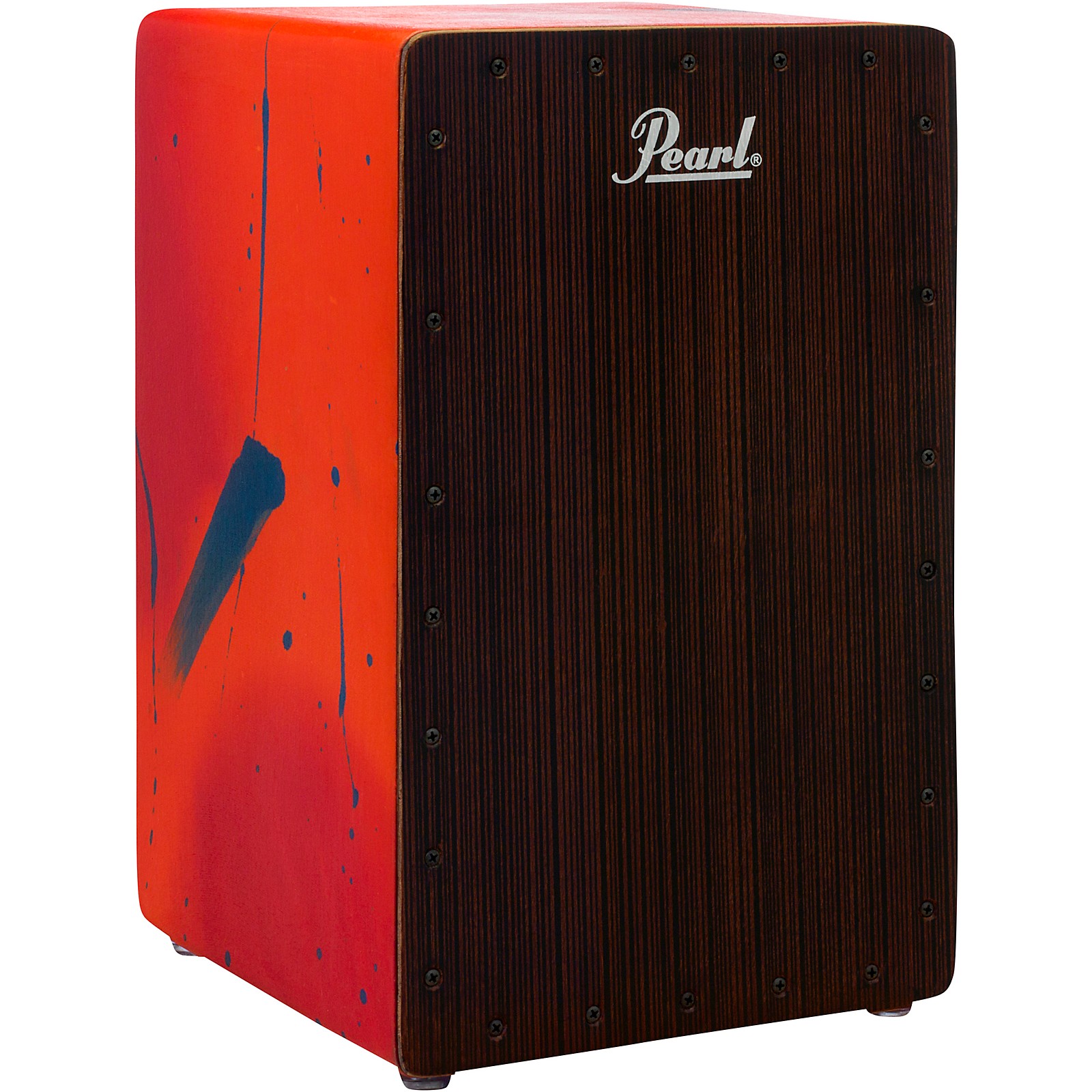 Pearl Primero Cajon in Abstract Red Guitar Center