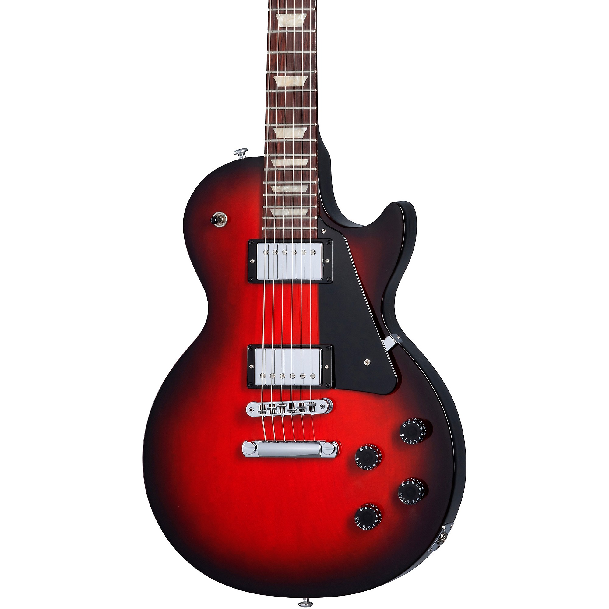 Gibson Les Paul Studio Limited-Edition Electric Guitar Black Cherry Burst |  Guitar Center
