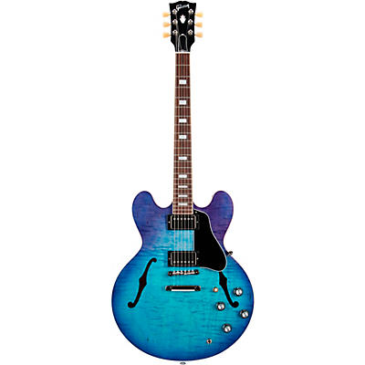 Gibson Es-335 Figured Limited-Edition Semi-Hollow Electric Guitar Blueberry Burst for sale