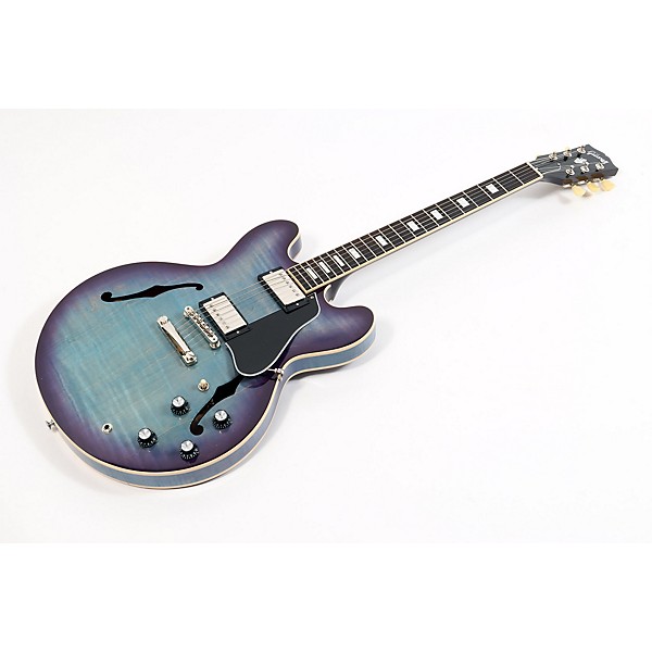 Open Box Gibson ES-335 Figured Limited-Edition Semi-Hollow Electric Guitar - Level 3 Blueberry Burst 197881488369