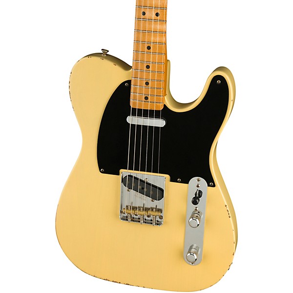 Open Box Fender Road Worn Limited Edition '50s Telecaster Electric Guitar Level 2 Vintage Blonde 194744428043