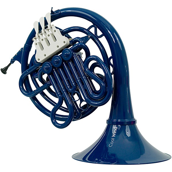 Cool Wind CFH-200 Series Plastic Double French Horn Blue