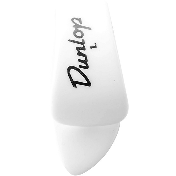 Dunlop DUNLOP 9003P LG THUMB PICK WHT (4)