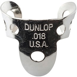 Dunlop DUNLOP 33P .018 FINGER/THUMB PICK SILV (5)