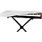 On-Stage Keyboard Dust Cover, White 61 Key thumbnail