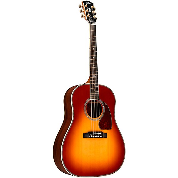 Gibson J-45 Deluxe Rosewood Acoustic-Electric Guitar Rosewood Burst
