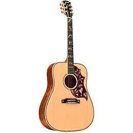 Open Box Gibson Hummingbird Custom Koa Acoustic Guitar Level 2 Antique Natural 197881126261