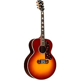 Gibson SJ-200 Deluxe Rosewood Acoustic-Electric Guitar Rosewood Burst