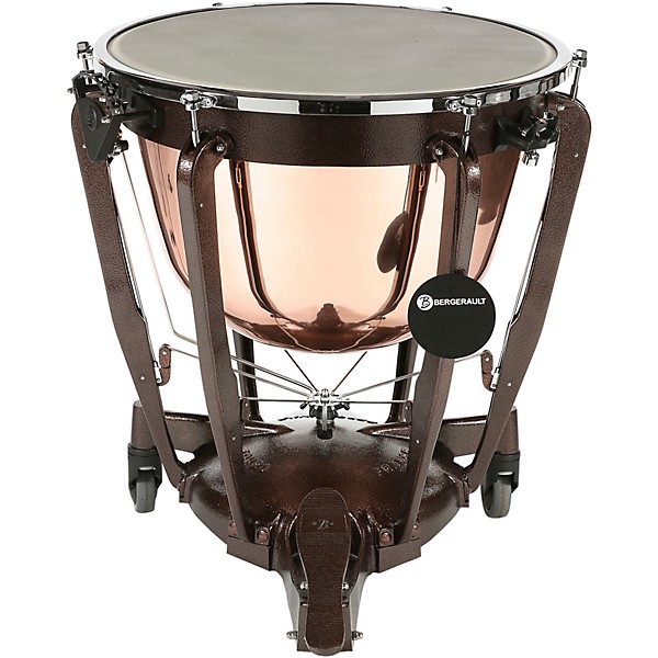 Bergerault Grand Professional Series Cambered Polish Copper Bowl Timpani 32 in.