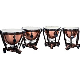 Bergerault Grand Professional Series Timpani Set with Parabolic Smooth Copper Bowls 23, 26, 29, 32 in.