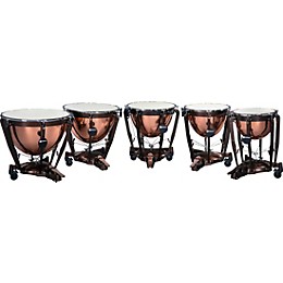 Bergerault Grand Professional Series Timpani Set with Parabolic Smooth Copper Bowls 20, 23, 26, 29, 32 in.