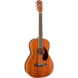 Fender Paramount Series PM-2 Parlor Acoustic Guitar Natural
