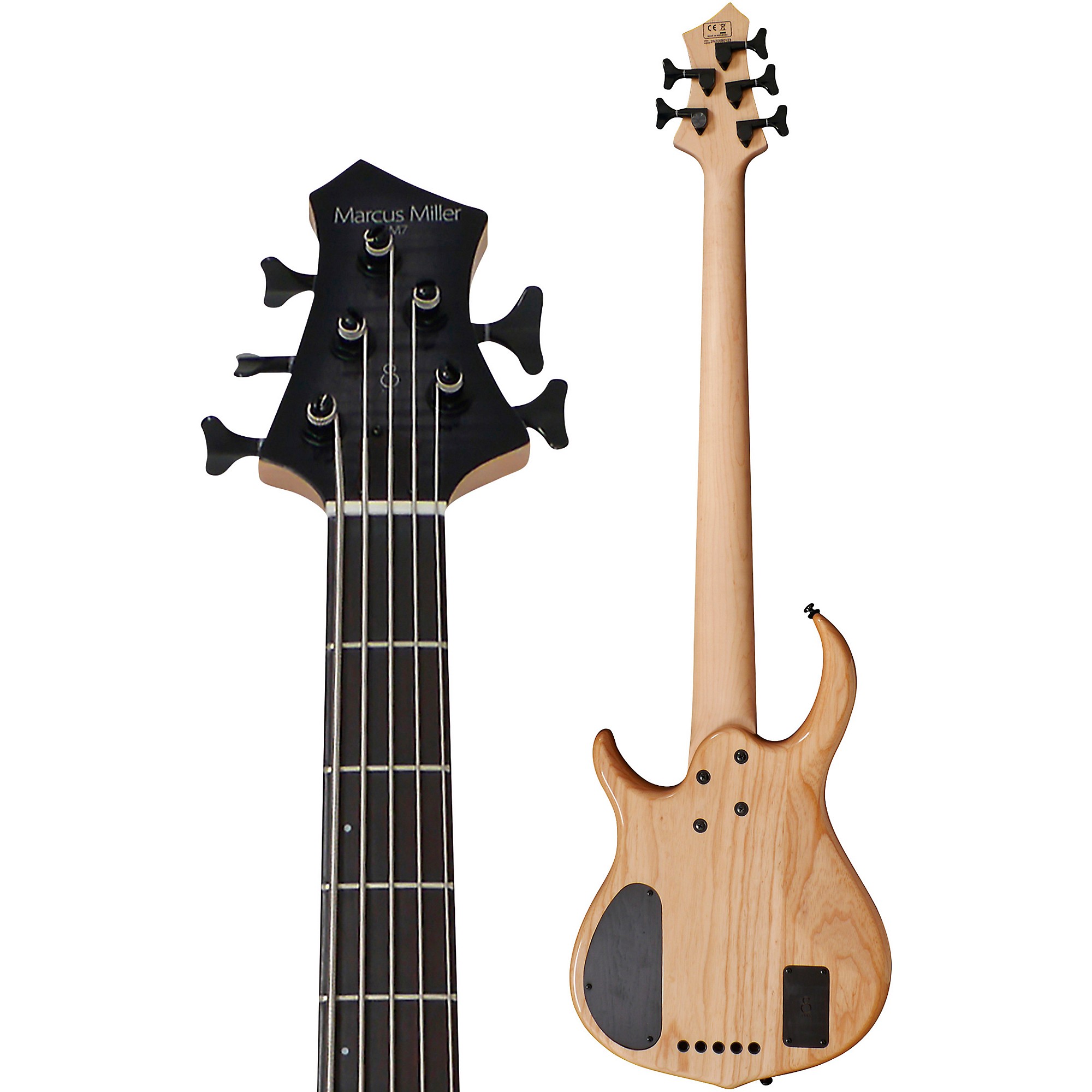 Sire Marcus Miller M7 Swamp Ash 5-String Bass Transparent