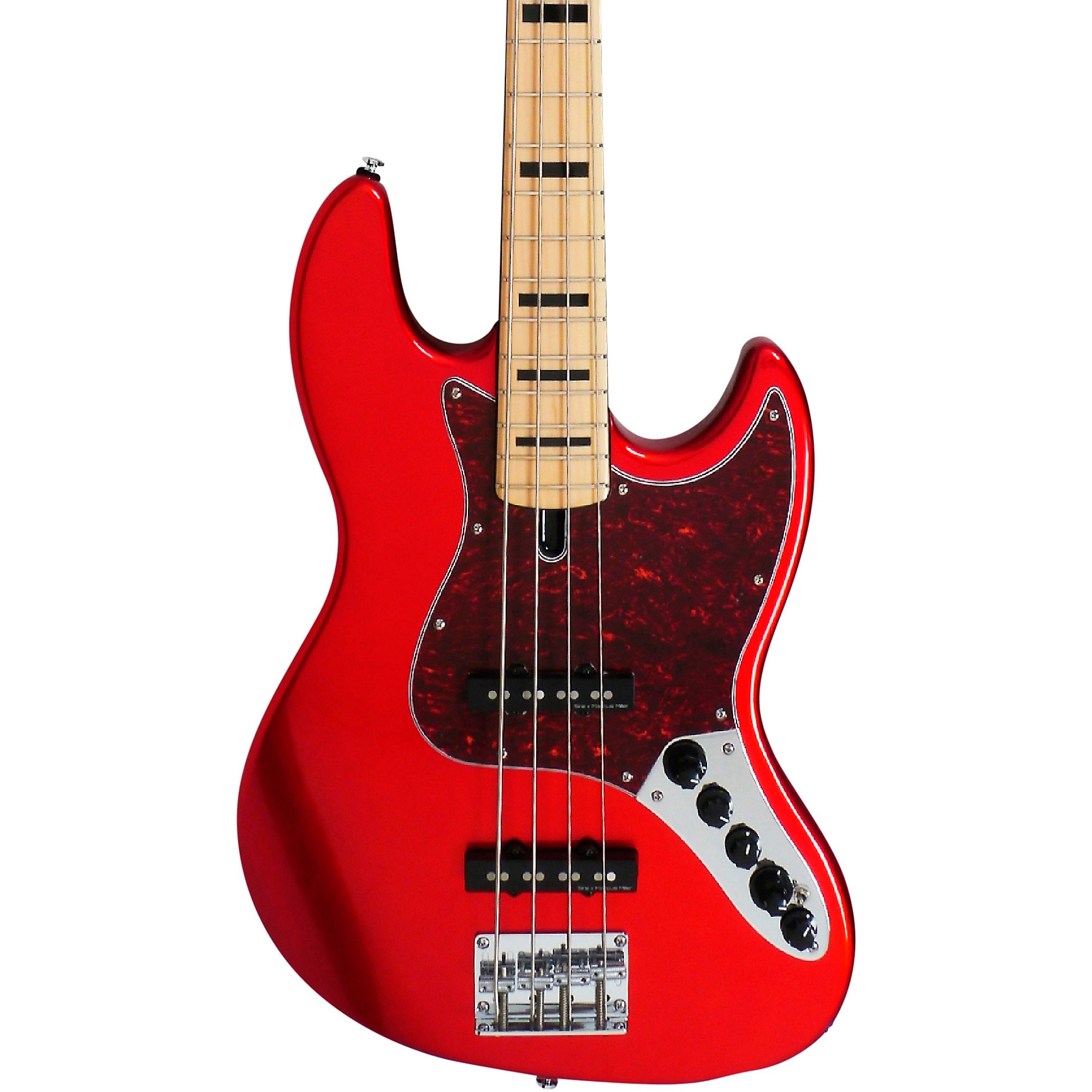 Sire Marcus Miller V7 Vintage Swamp Ash 4-String Bass Bright Metallic Red