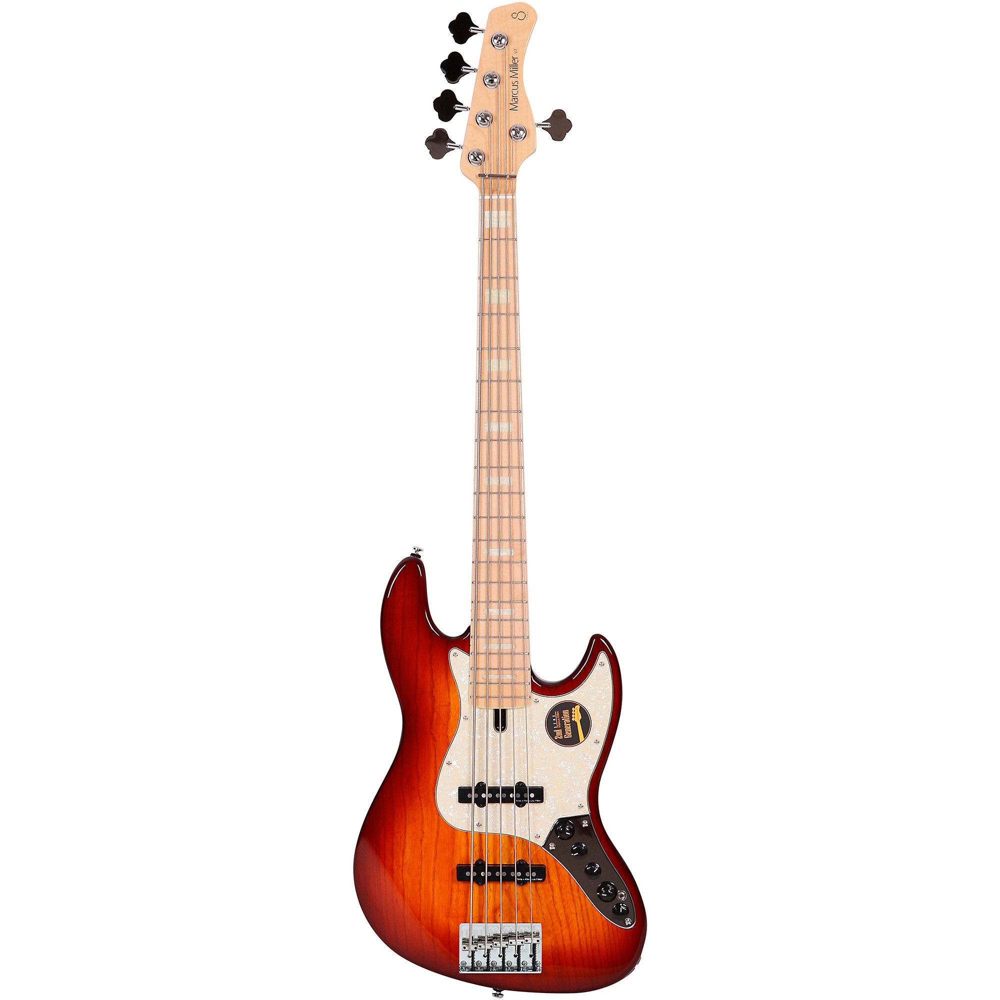 Sire Marcus Miller V7 Swamp Ash 5-String Bass Tobacco Sunburst