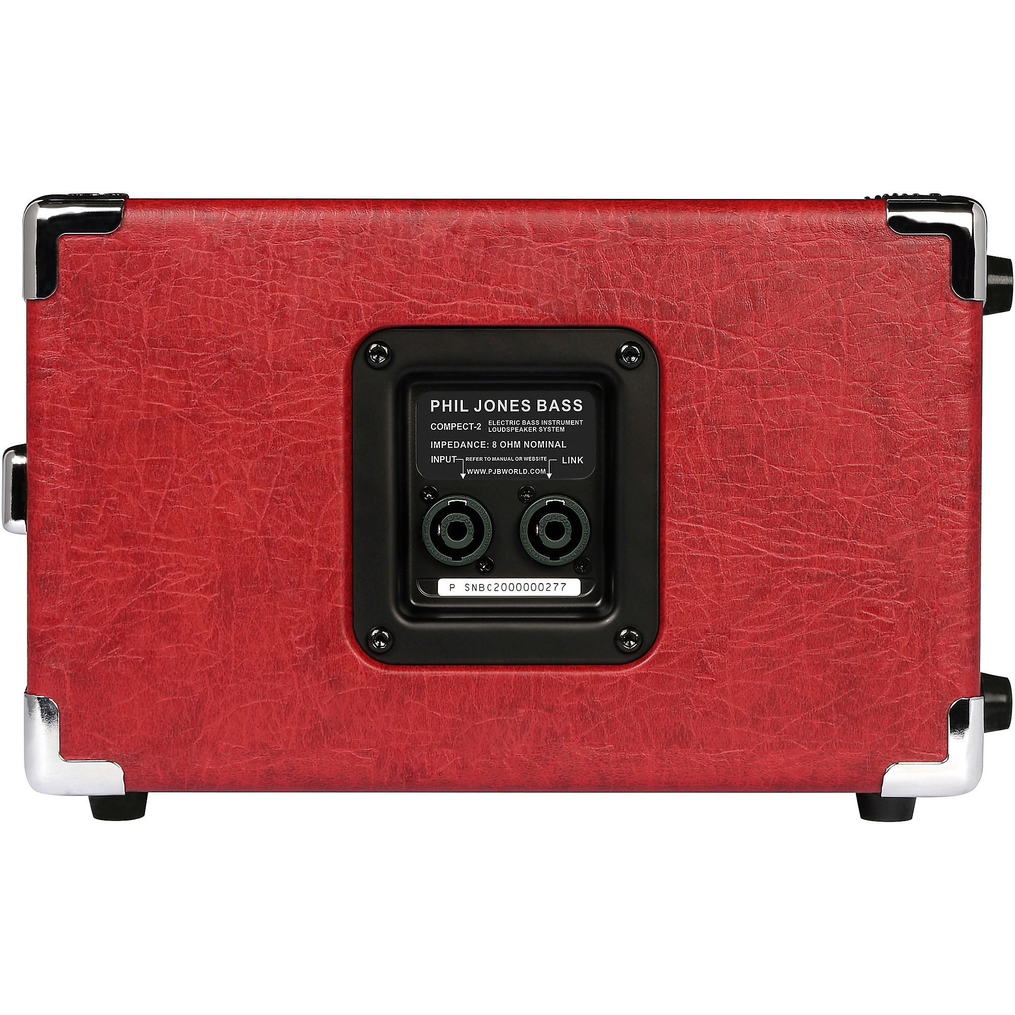 Phil Jones Bass C-2 Bass Speaker Cabinet Red | Guitar Center