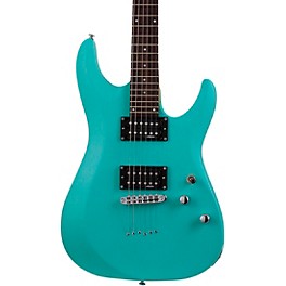 Schecter Guitar Research C-6 Deluxe Electric Guitar Metallic Blue Schecter Guitar Research C-6 Deluxe Electric Guitar Aqua