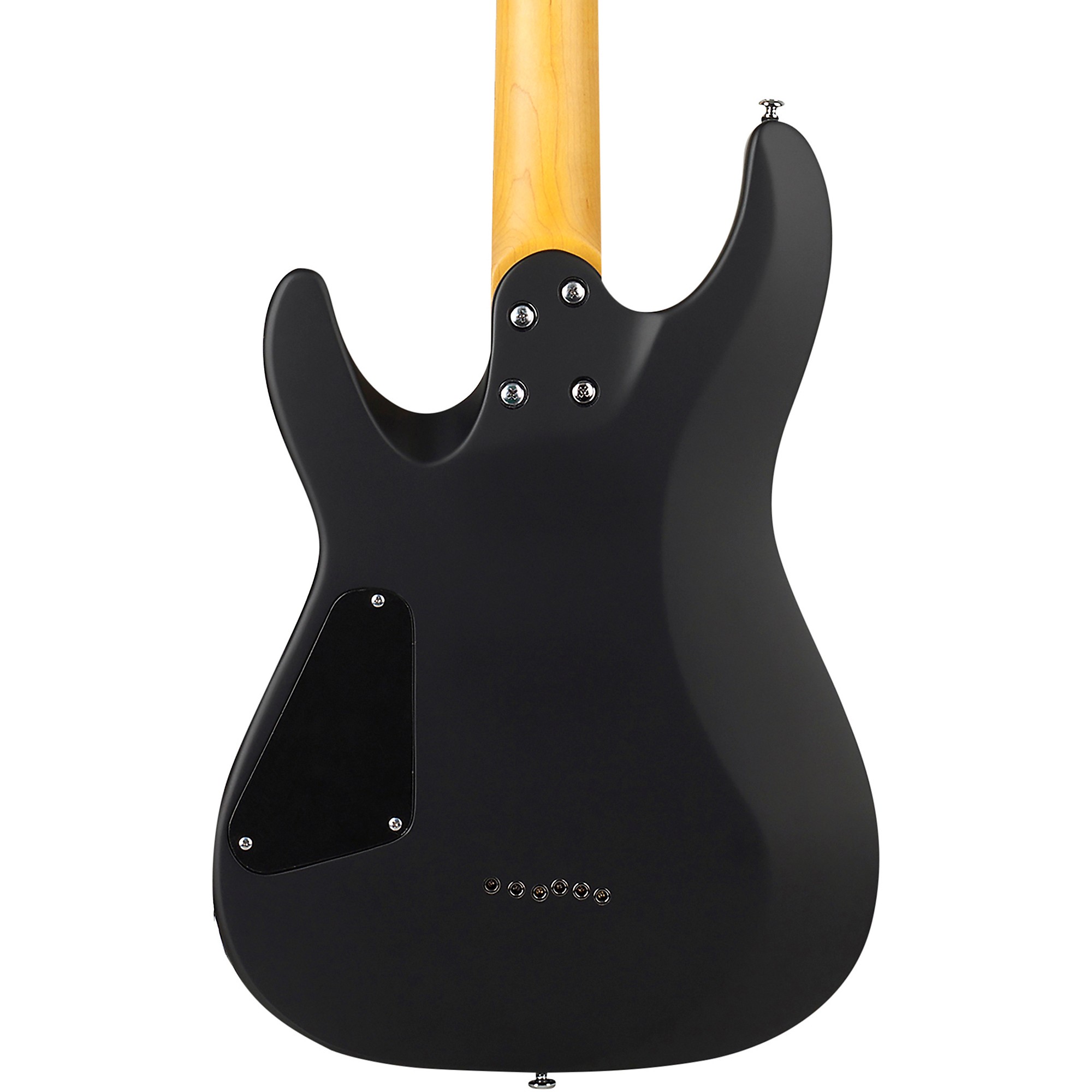 Schecter Guitar Research C-6 Deluxe Electric Guitar Satin Black