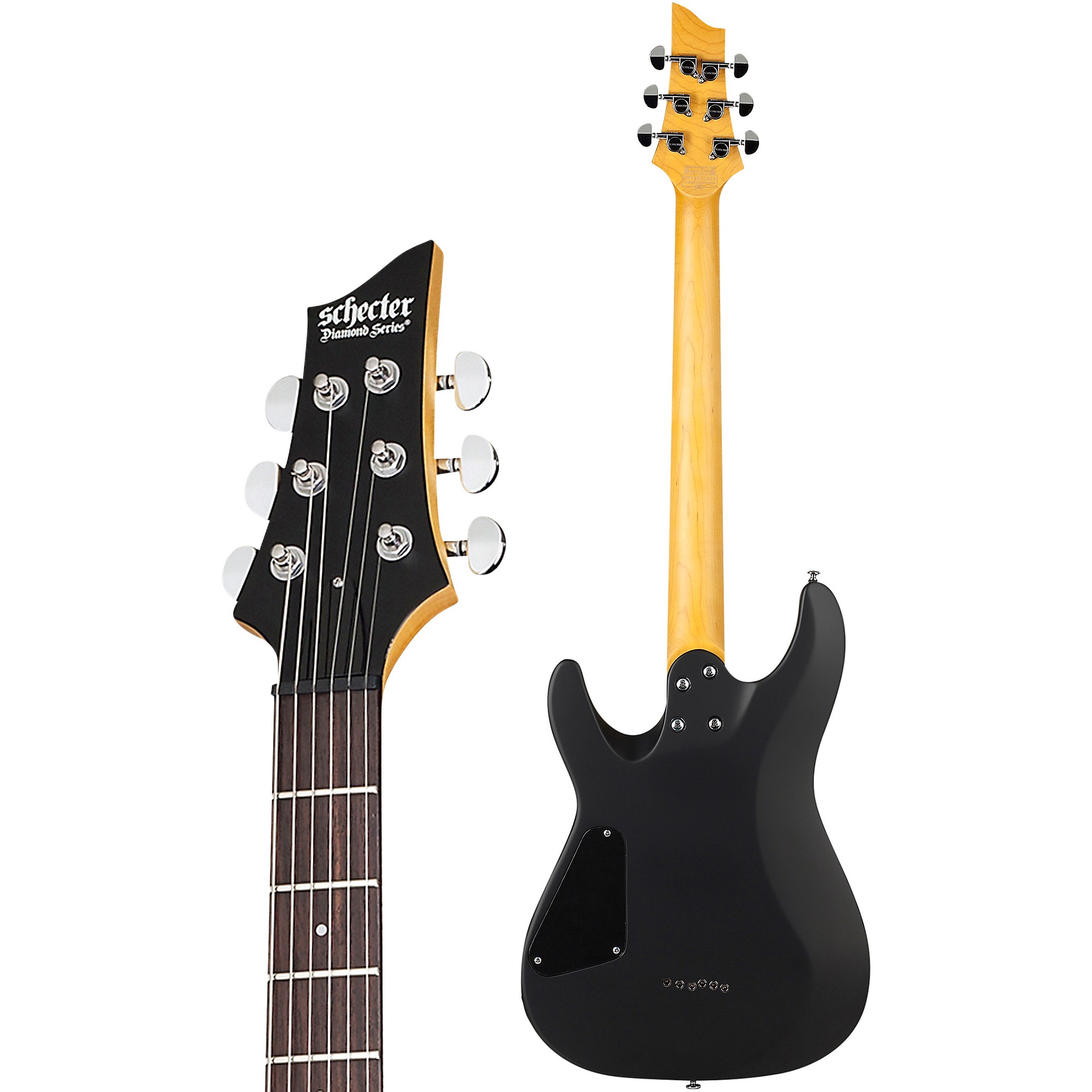 Schecter Guitar Research C-6 Deluxe Electric Guitar Satin