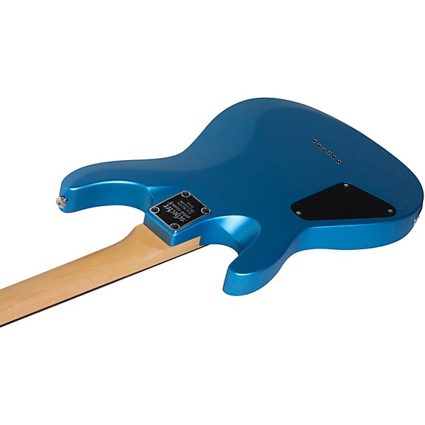 Schecter Guitar Research C-6 Deluxe Electric Guitar Metallic Blue