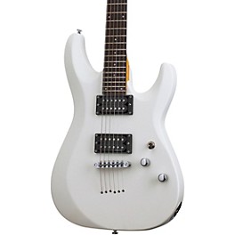 Schecter Guitar Research C-6 Deluxe Electric Guitar Metall... Schecter Guitar Research C-6 Deluxe Electric Guitar Satin White