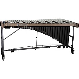 Bergerault Signature Series Vibraphone, 4.0 Octaves Silver Finish Aluminum Bars Concert Frame with Motor