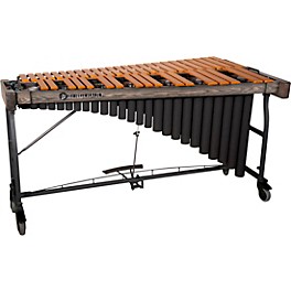 Bergerault Signature Series Vibraphone, 3.5 Octaves Gold Finish Aluminum Bars Concert Frame with Motor