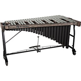 Bergerault Signature Series Vibraphone, 3.5 Octaves Silver Finish Aluminum Bars Concert Frame with Motor
