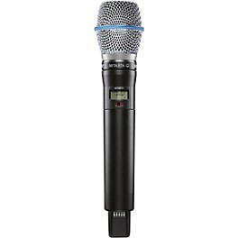 Shure Axient Digital ADX2FD/B87A Wireless Handheld Microphone Transmitter With BETA 87A Capsule in Nickel Band G57