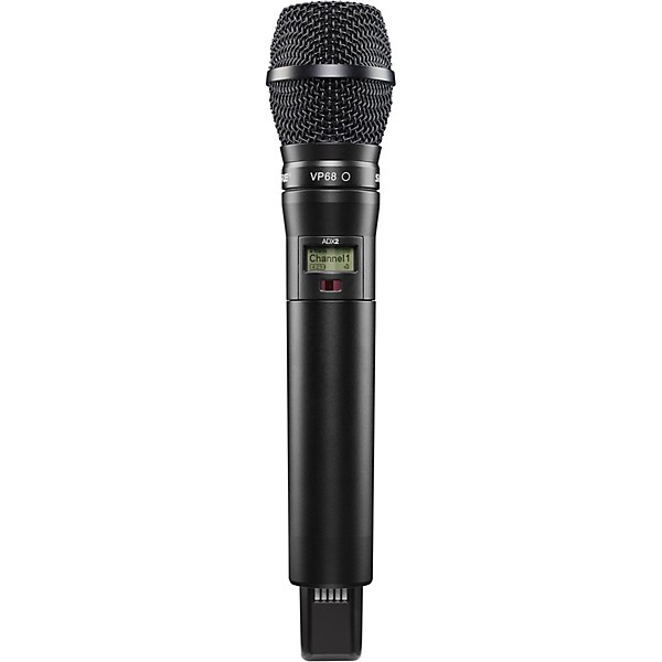 Shure Axient Digital ADX2/VP68 Wireless Handheld Microphone Transmitter With VP68 Capsule Band G57