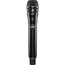 Shure Axient Digital ADX2FD/K8B Wireless Handheld Microphone Transmitter With KSM8 Capsule in Black Band G57