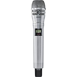 Shure Axient Digital ADX2FD/K8N Wireless Handheld Microphone Transmitter With KSM8 Capsule in Nickel Band G57