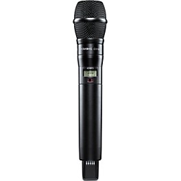 Shure Axient Digital ADX2FD/K9HSB Wireless Handheld Microphone Transmitter With KSM9HS Capsule in Black Band G57