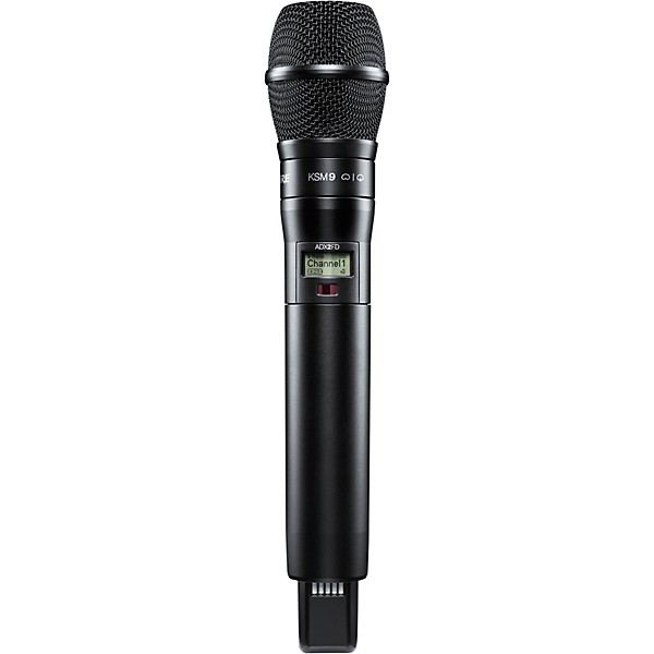 Shure Axient Digital ADX2FD/K9B Wireless Handheld Microphone Transmitter With KSM9 Capsule in Black Band G57