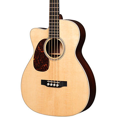 Martin Bc-16E Left-Handed Acoustic-Electric Bass Guitar Natural for sale