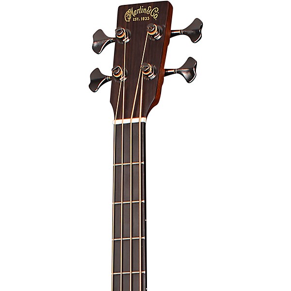 Martin BC-16E Left-Handed Acoustic-Electric Bass Guitar Natural