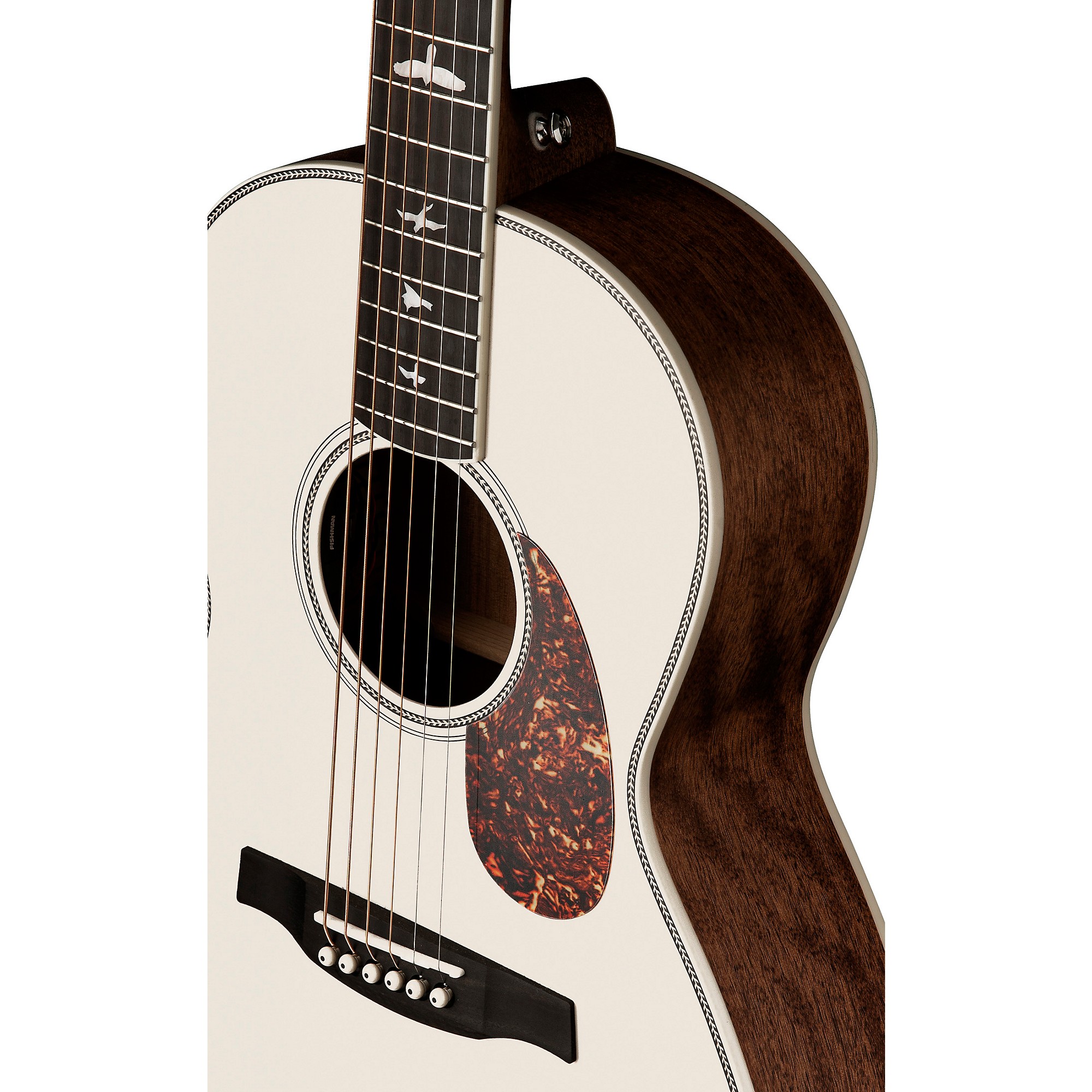 PRS SE P20E Parlor Acoustic-Electric Guitar Antique White | Guitar