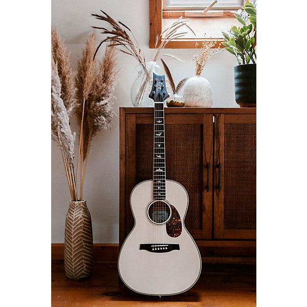 PRS SE P20E Parlor Acoustic-Electric Guitar Antique White | Guitar