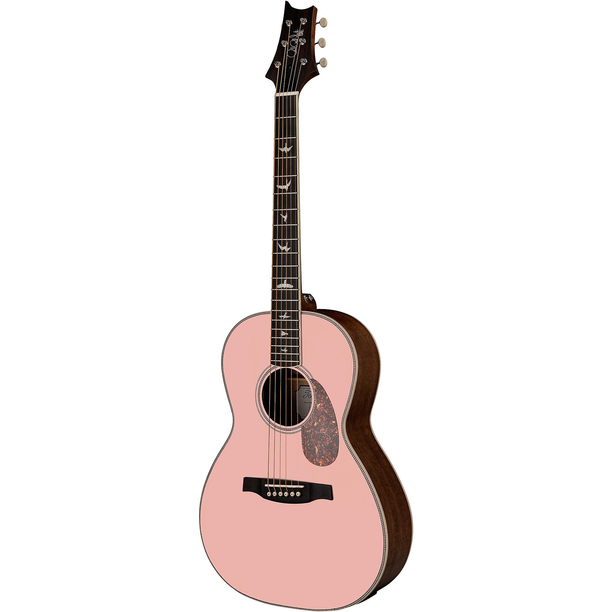 PRS SE P20E Parlor Acoustic-Electric Guitar Pink Lotus | Guitar Center