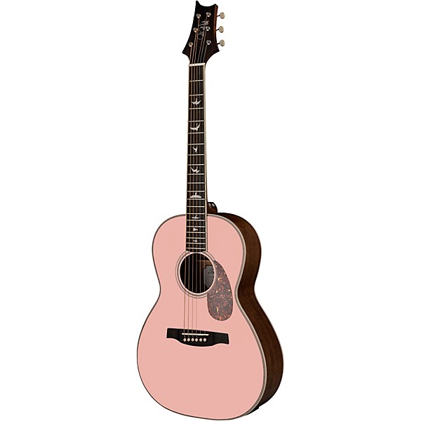 PRS SE P20E Parlor Acoustic-Electric Guitar Pink Lotus