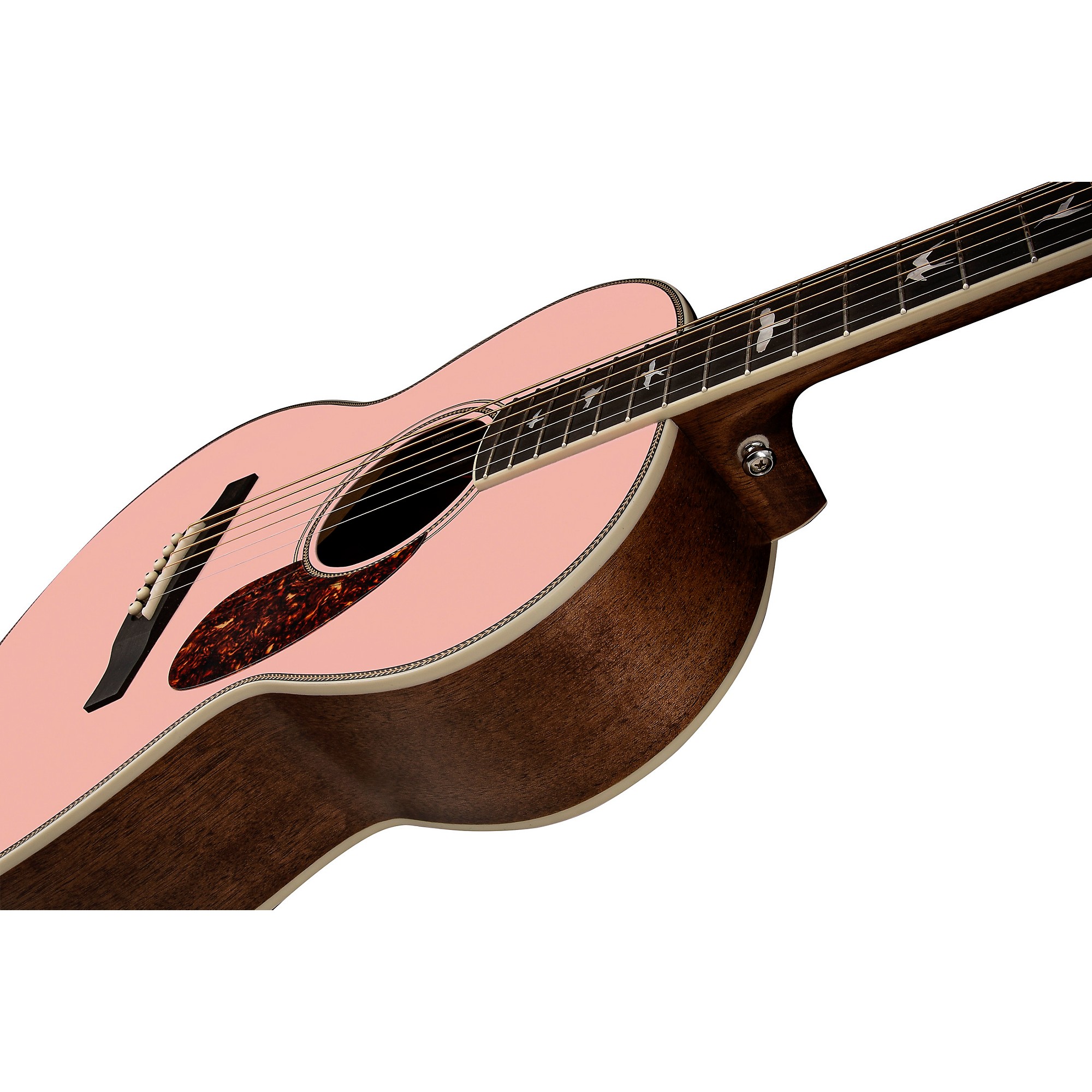 PRS SE P20E Parlor Acoustic-Electric Guitar Pink Lotus | Guitar Center
