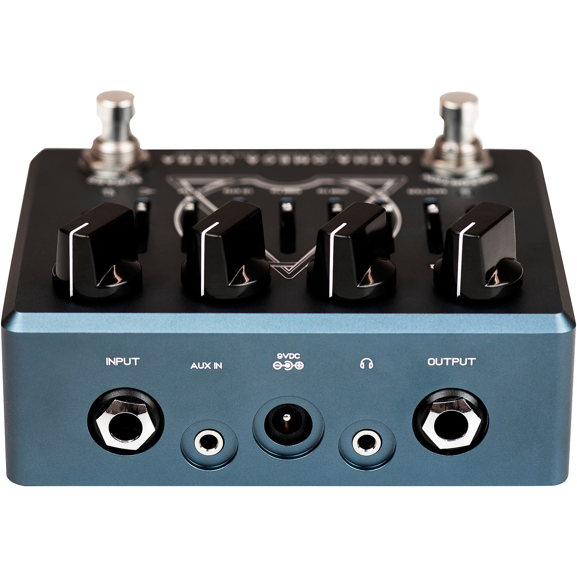 Darkglass Alpha Omega Ultra V2 Bass Preamp Pedal Blue | Guitar Center