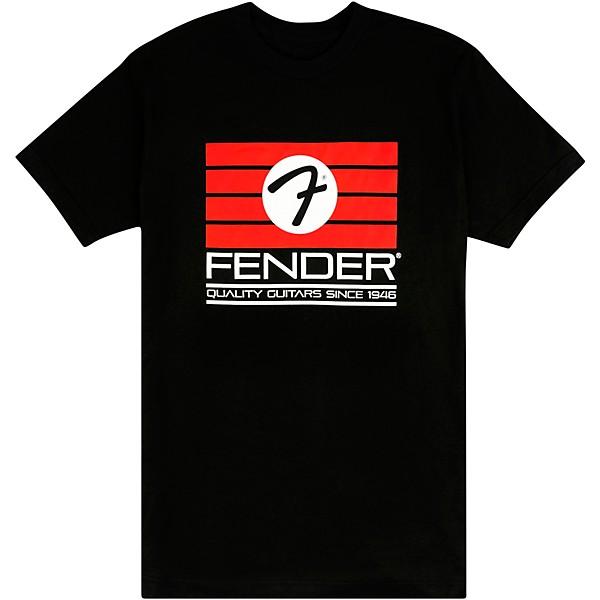 Fender Sci-Fi T-Shirt Large Black