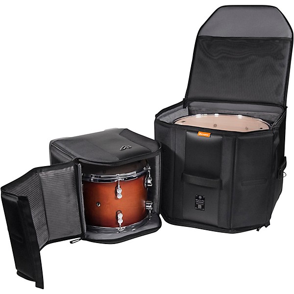 Gruv Gear Veloc 4-Piece Tom Set 8x10, 12x10, 14x16, 22x18 in. Black