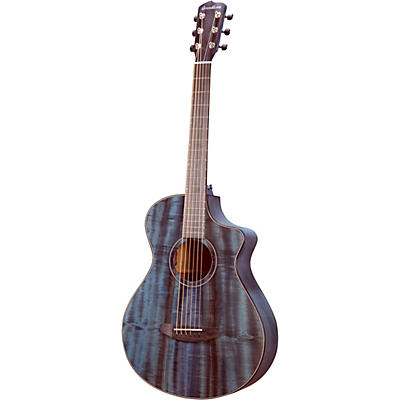 Breedlove Oregon Concertina Myrtlewood Cutaway Acoustic-Electric Guitar Stormy Night for sale