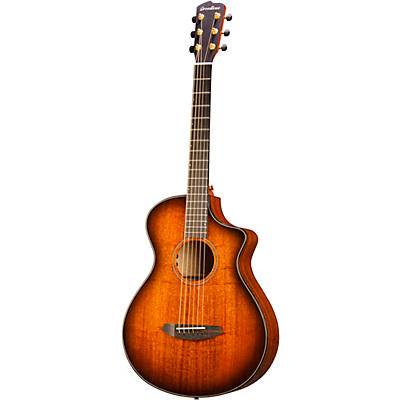 Breedlove Oregon Concertina Ce Myrtlewood Acoustic-Electric Guitar Bourbon Burst for sale