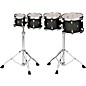 TAMA High-Pitched Concert Tom Set With Stands (Double-headed) 6, 8, 10, 12 in. Transparent Black Burst thumbnail