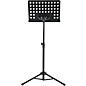 Musician's Gear Perforated Tripod Orchestral Music Stand, Black - 6 Pack