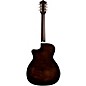 Open Box Guild OM-260CE Deluxe Flamed Mahogany Orchestra Cutaway Acoustic-Electric Guitar Level 2 Transparent Black Burst ...