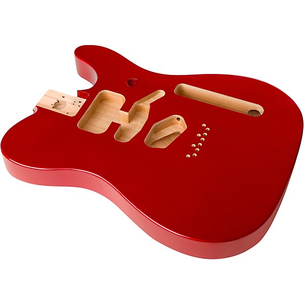 Fender Deluxe Telecaster Alder Body Candy Apple Red